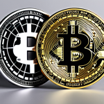 **

A balanced portfolio illustration, showcasing both traditional stock charts and modern cryptocurrency symbols (like Bitcoin) intertwining. The image should convey a sense of growth and diversification while maintaining a stable, secure feel. Style: Clean, professional, modern graphics.

**