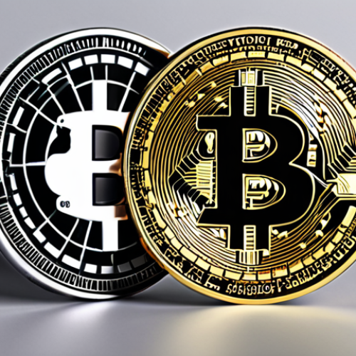 **

A balanced portfolio illustration, showcasing both traditional stock charts and modern cryptocurrency symbols (like Bitcoin) intertwining. The image should convey a sense of growth and diversification while maintaining a stable, secure feel. Style: Clean, professional, modern graphics.

**